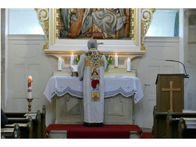 Maigottesdienst in der Weingartenkapelle (Foto: Karl-Franz Thiede)